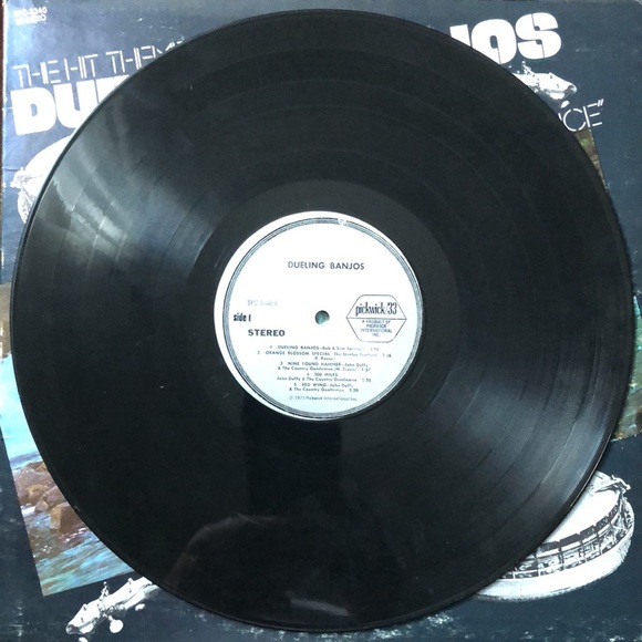 Various Artists The Hit Theme Dueling Banjos Vinyl Lp '73 - Picture 3 of 6